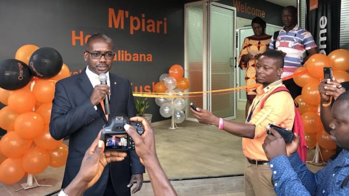 Sékou Dramé, directeur général d'Orange Sénégal.