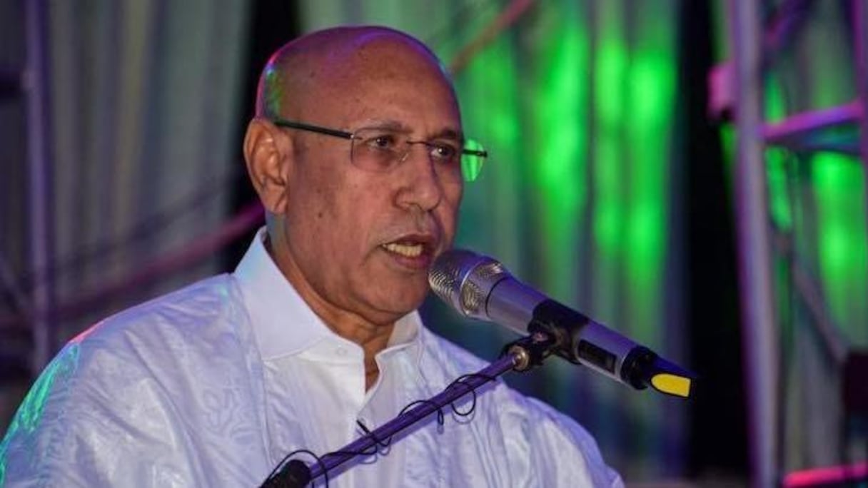 Le président mauritanien Mohamed Cheikh El Ghazouani.