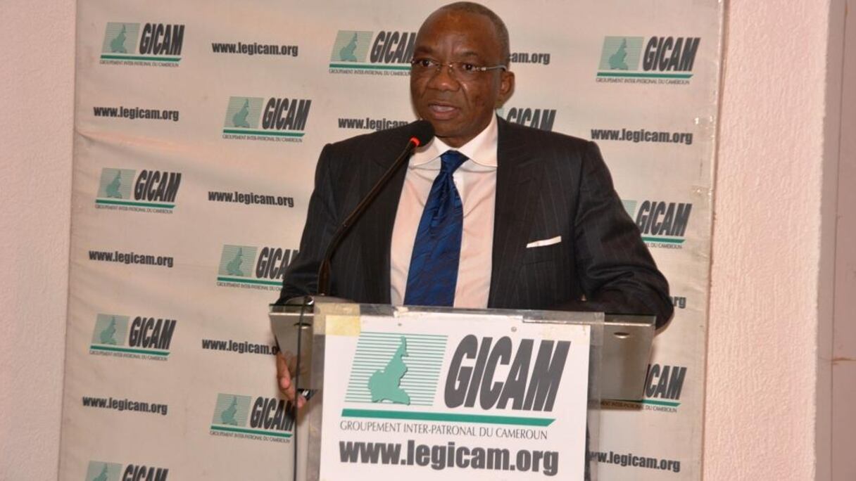Célestin Tawamba, nouveau président du patronat camerounais.