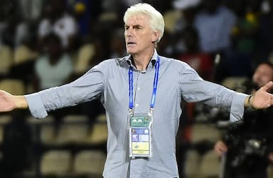 Hugo Bross, ex-entraineur des Lions indomptables.