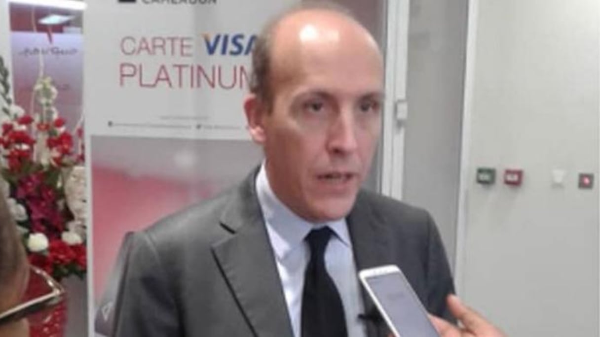 Alexandre Beziaud, nouveau directeur général de la SCB Cameroun, filiale du groupe Attijariwafa bank.