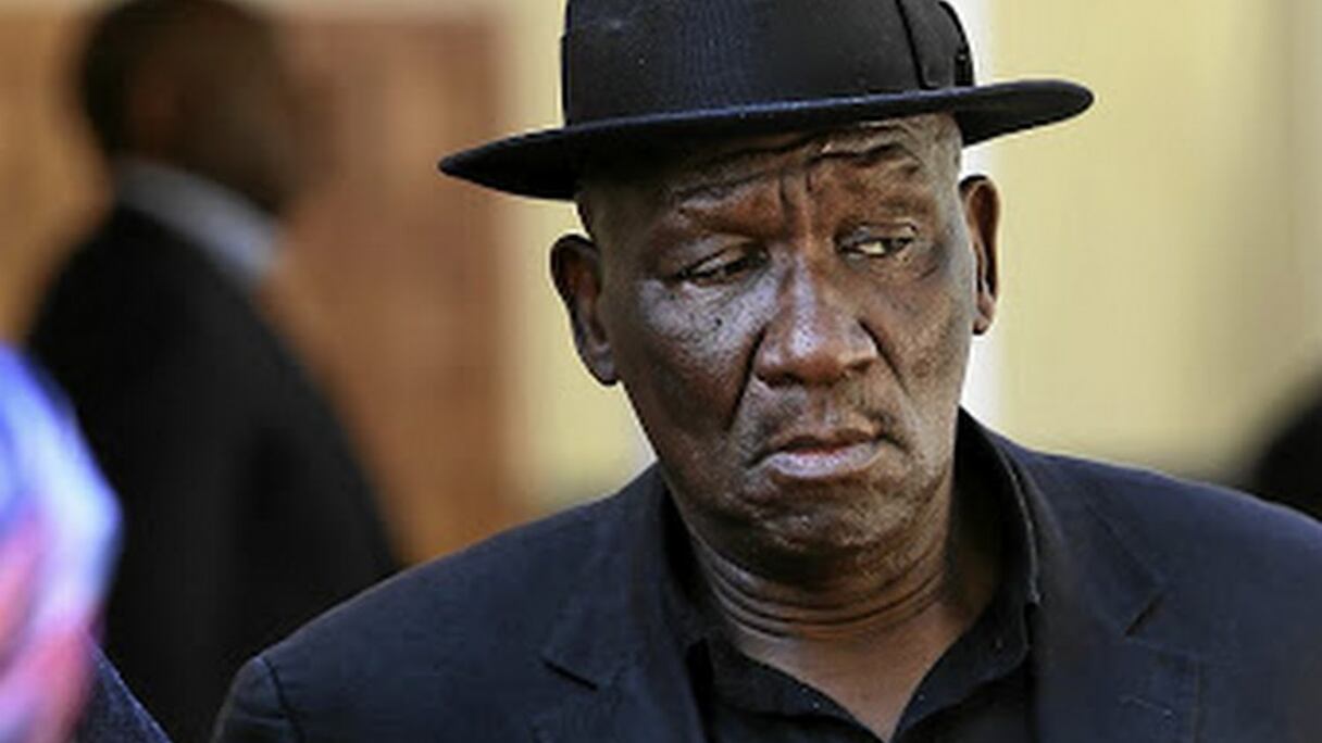 Bheki Cele, ministre sud-africain de la Police.