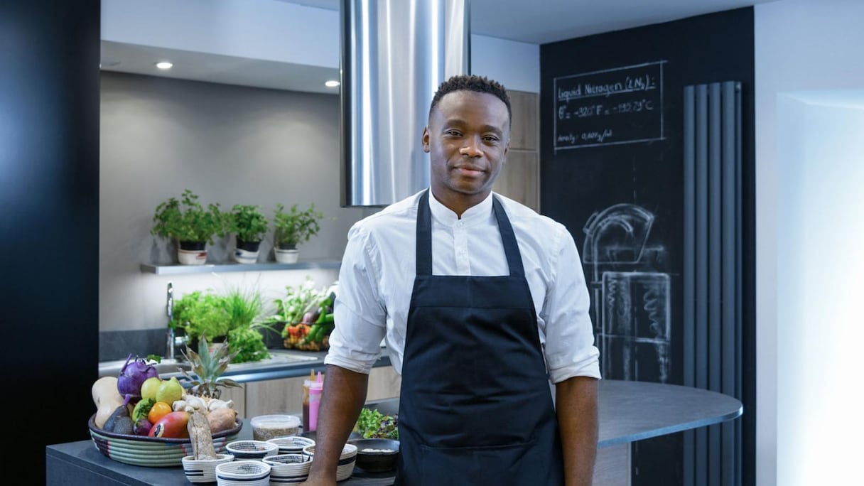 Chef gastronomique Dieuveil Malonga.