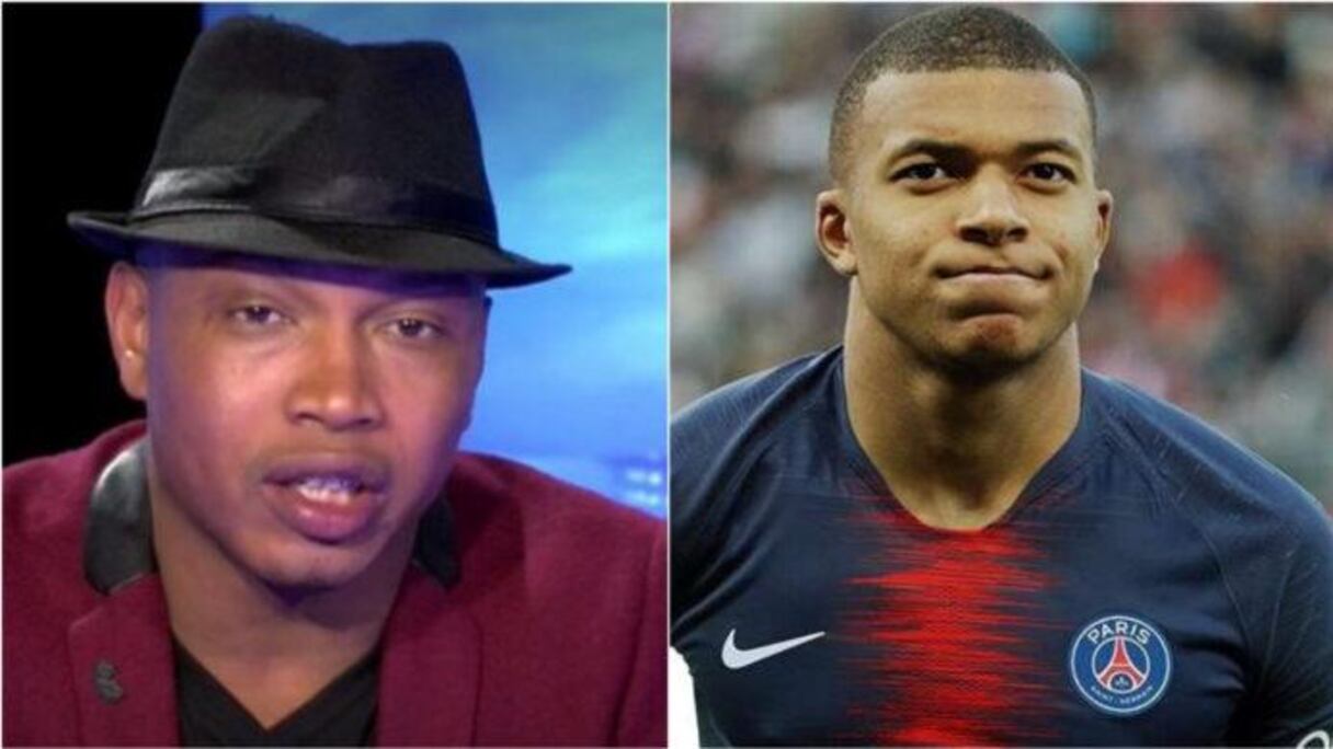 El hadj Diouf et Mbappe