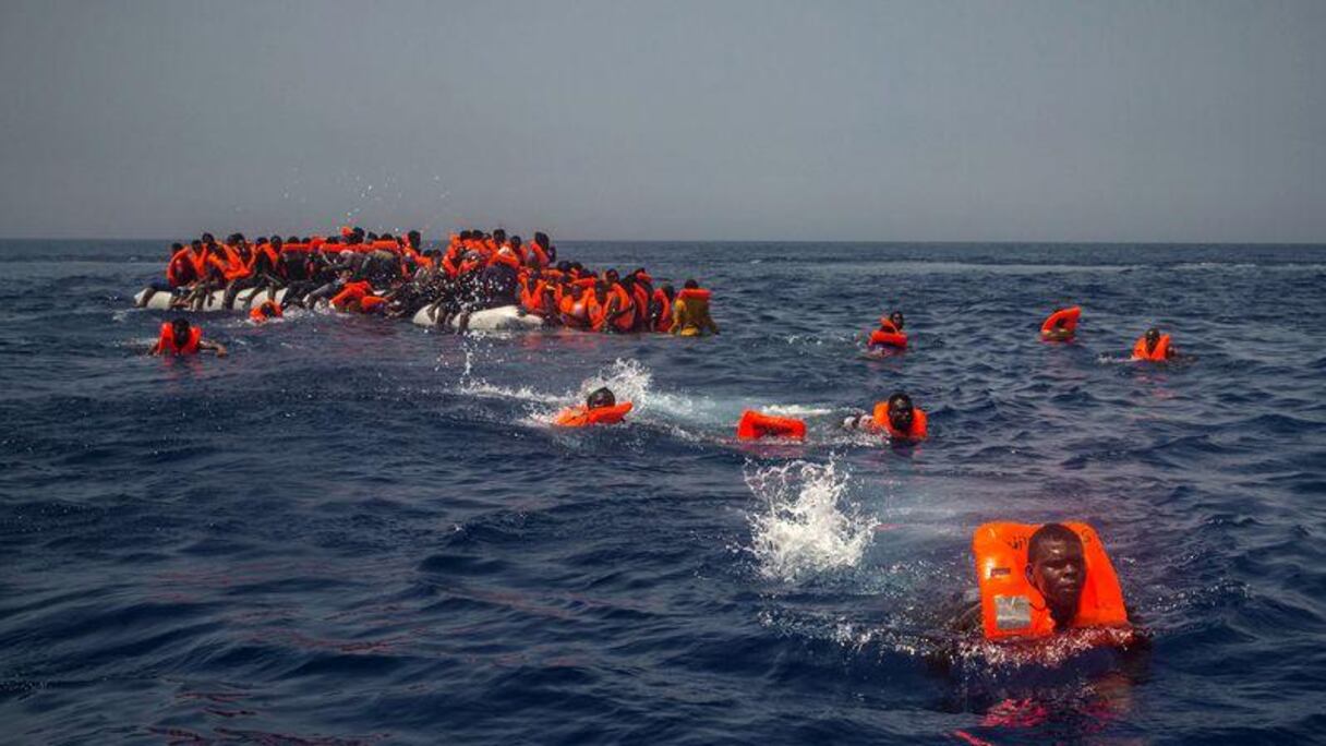 Chavirement d'une pirogue à Dakar
