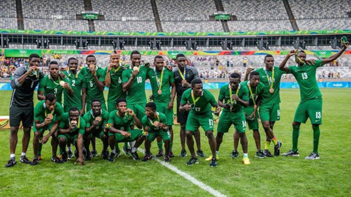 L'équipe du Nigéria.