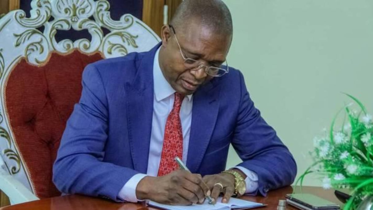 Emanuel Ramazani Shadary, candidat de la mouvance présidentielle.