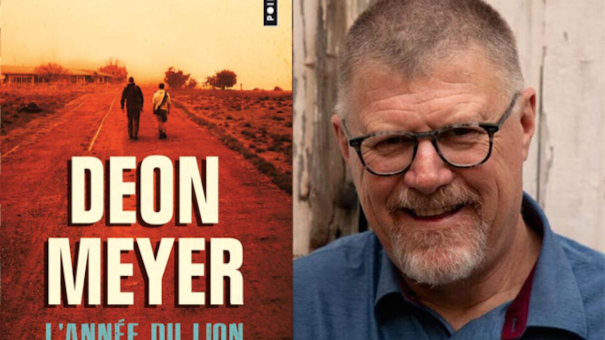 Deon Meyer, l'auteur sud-africain du roman "L'Année du Lion", terriblement prémonitoire sur le coronavirus.