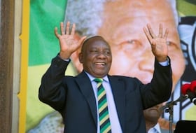 Cyril Ramaphosa, président sud-africain.