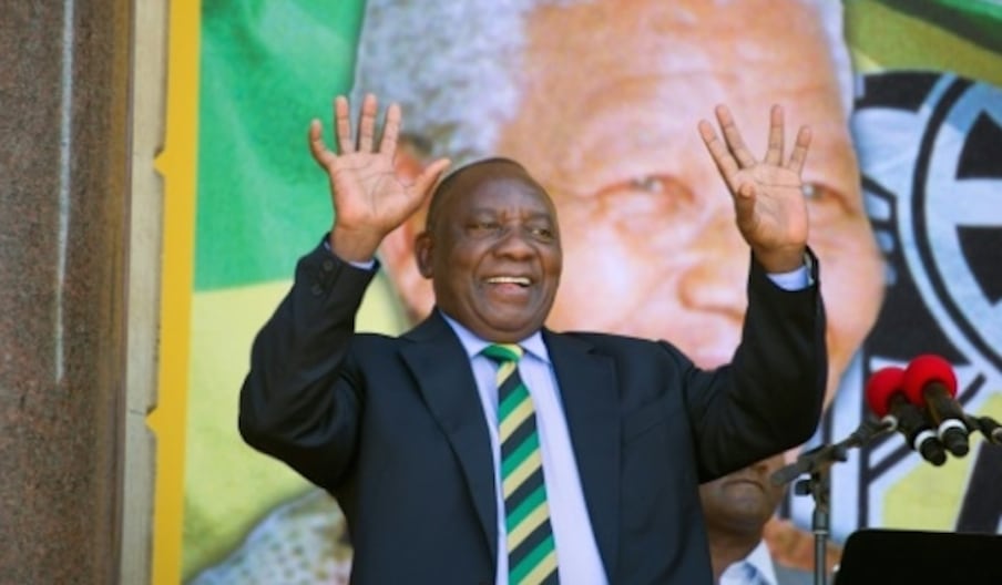 Cyril Ramaphosa, président sud-africain.