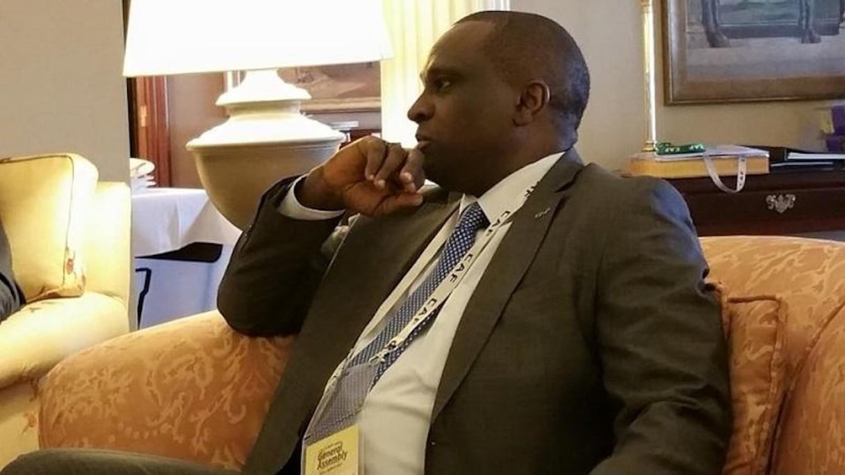 Antonio Souaré, président de la Fédération guinéenne de football (Fegafoot).