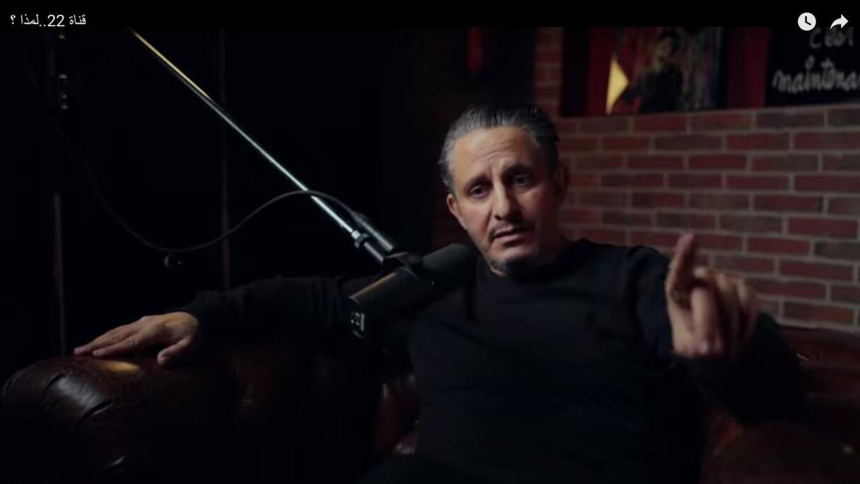 Ghani Mahdi, fondateur de Canal 22.