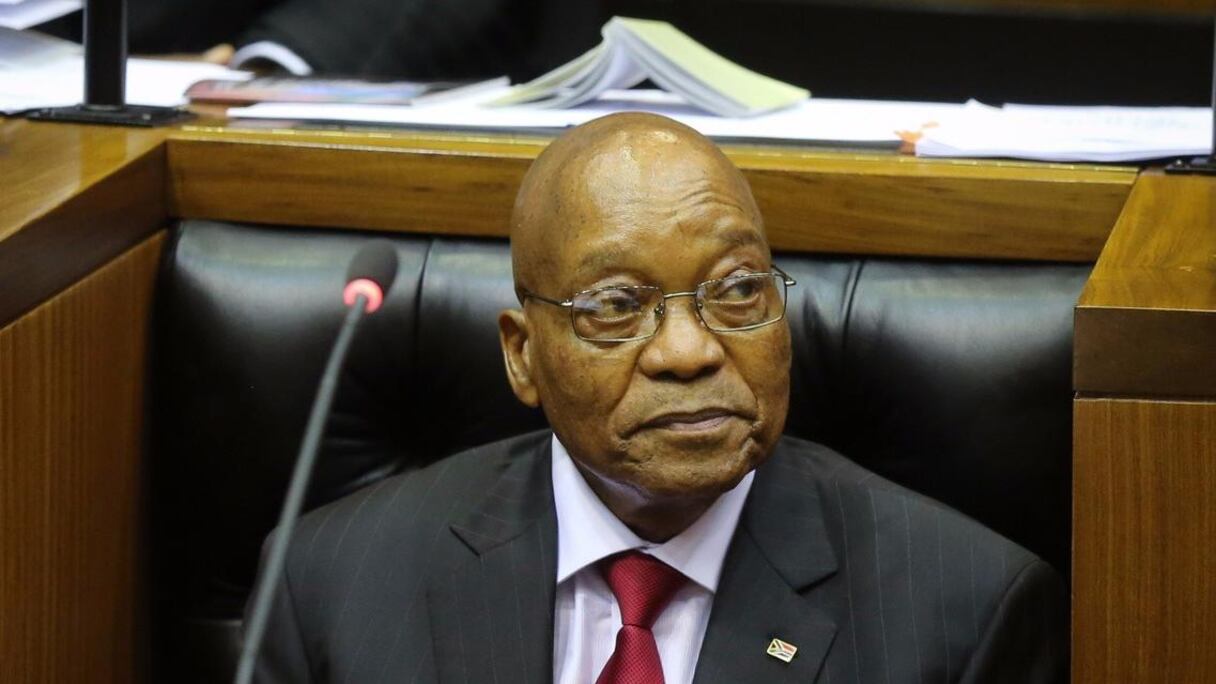 Jacob Zuma, président de l'Afrique du Sud.