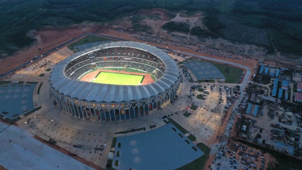 Le stade Olympique Alassane Ouattara à Abidjan.