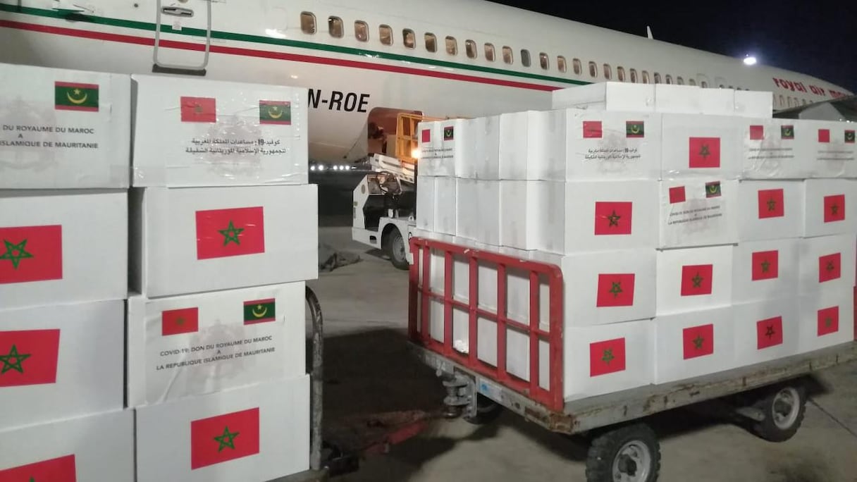 Covid-19, aide médicale marocaine à la Mauritanie.