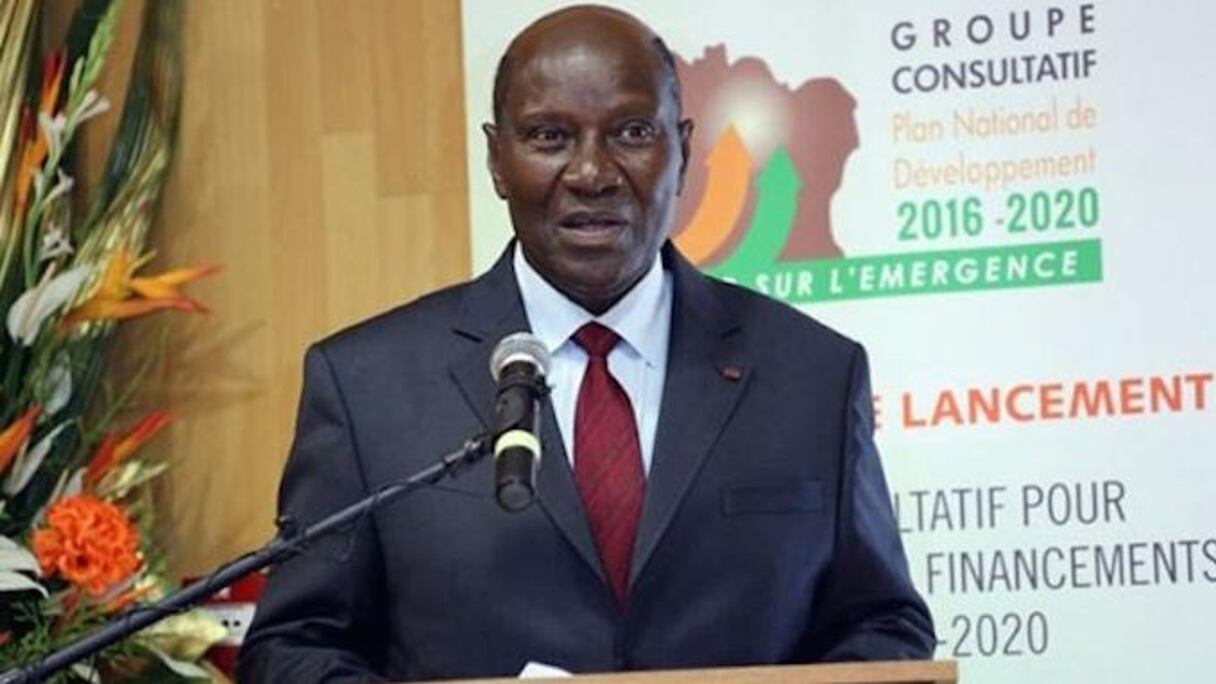Daniel Kablan Duncan, vice-président de la Côte d'Ivoire.