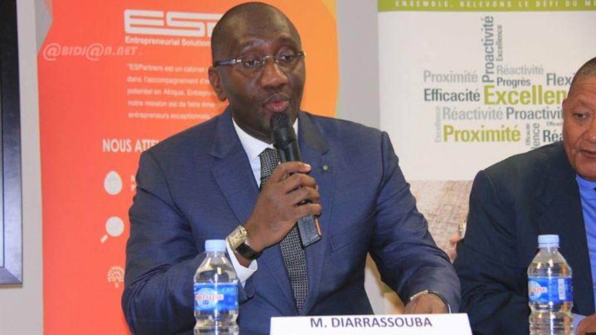 Souleymane Diarrassouba, président de la Commission de financement du secteur privé du patronat.