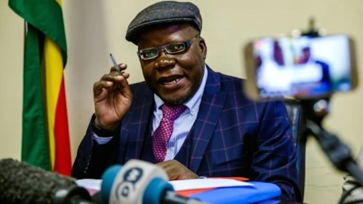 Tendai Biti, haut responsable du Mouvement pour le changement démocratique (MDC).