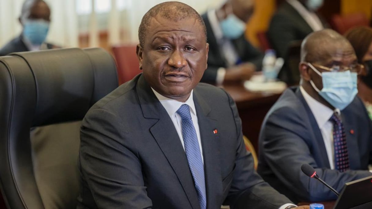 Hamed Bakayoko, Premier ministre de la Côte d'Ivoire.