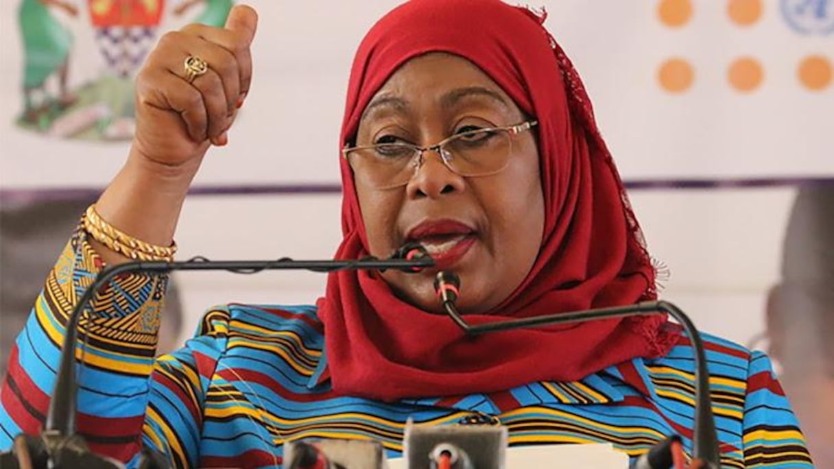 Samia Suluhu Hassan, nouvelle présidente de la Tanzanie.