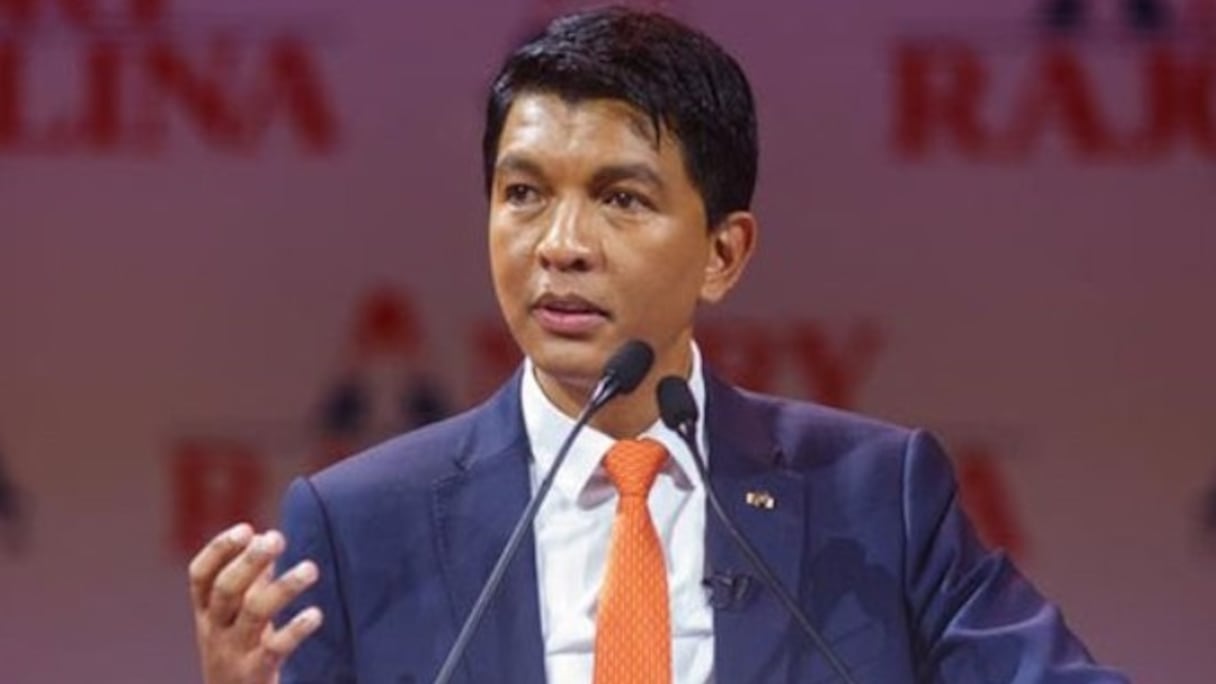 Andry Rajoelina, président de la République de Madagascar.