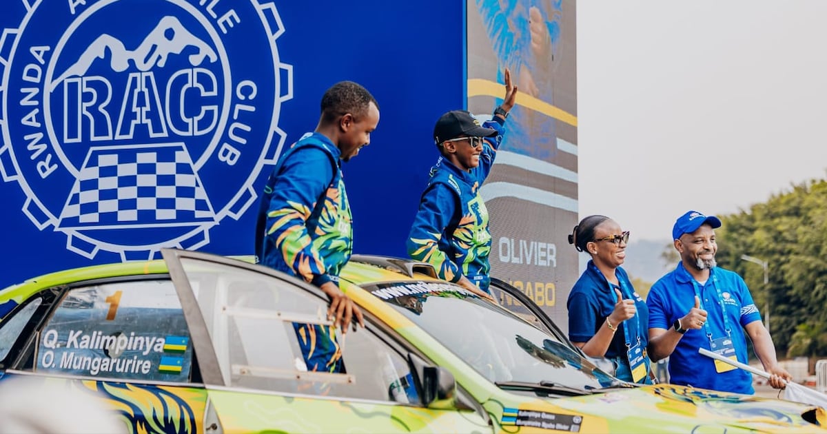 De Miss Ruanda al rally automovilístico: el increíble punto de inflexión de la reina Kalimpinya