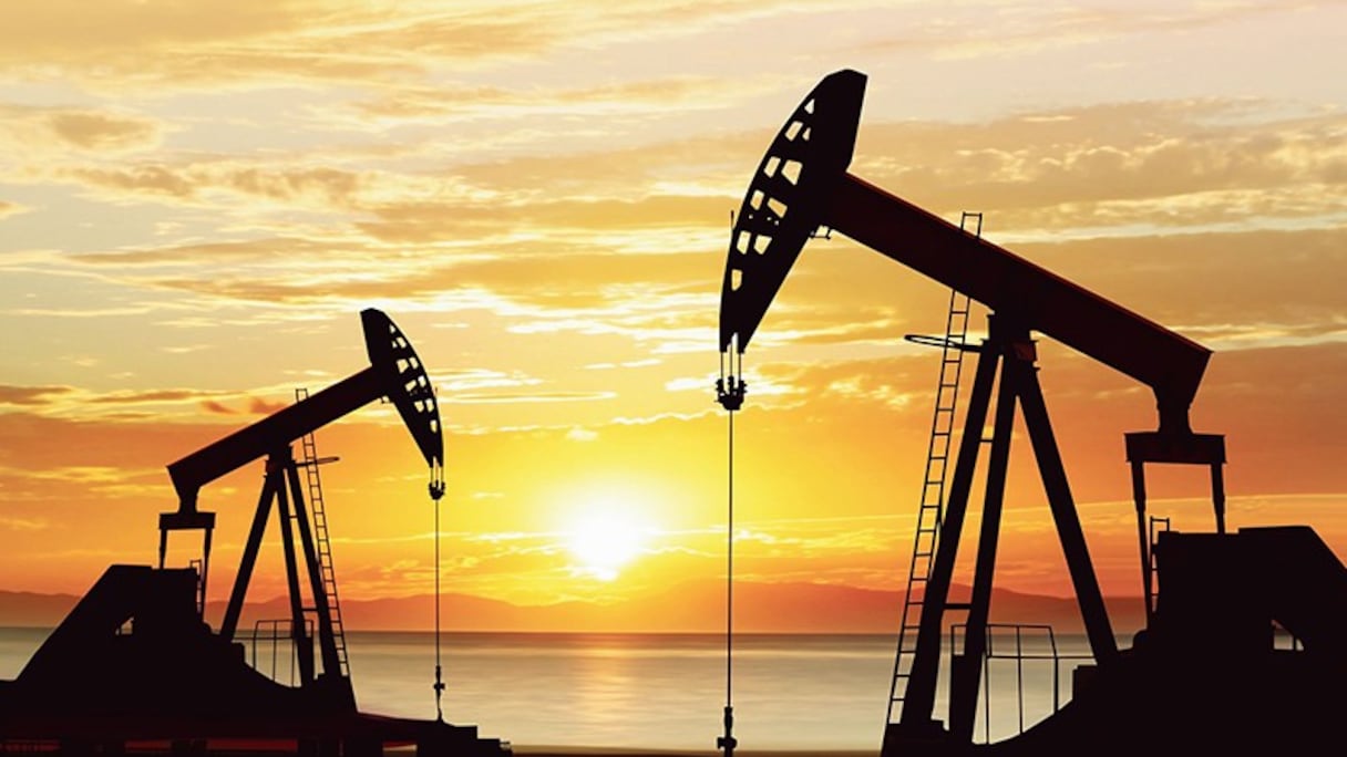 Puits de pétrole.