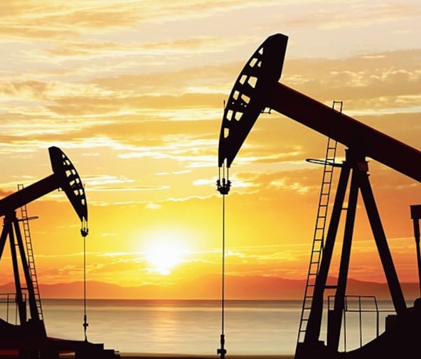 Puits de pétrole.