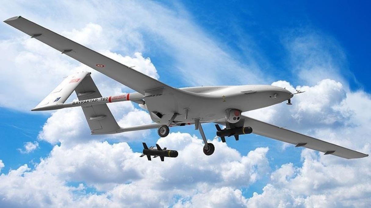 Le drone turc Bayraktar TB-2.