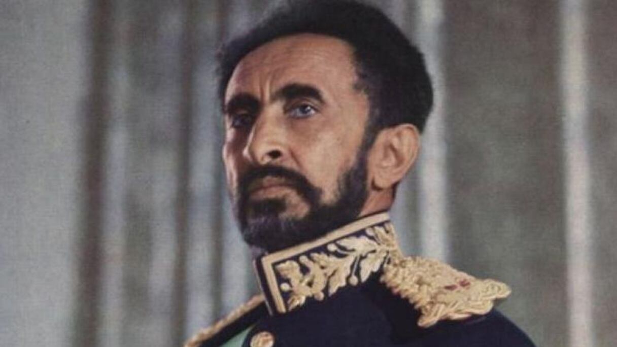 Haïlé Sélassié, l'ancien empereur d'Ethiopie.