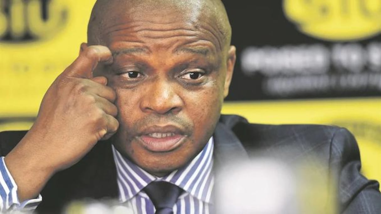 Andy Mothibi, patron de l'Unité des enquêtes spéciales sud-africaine (Special Investigative Unit, SIU).