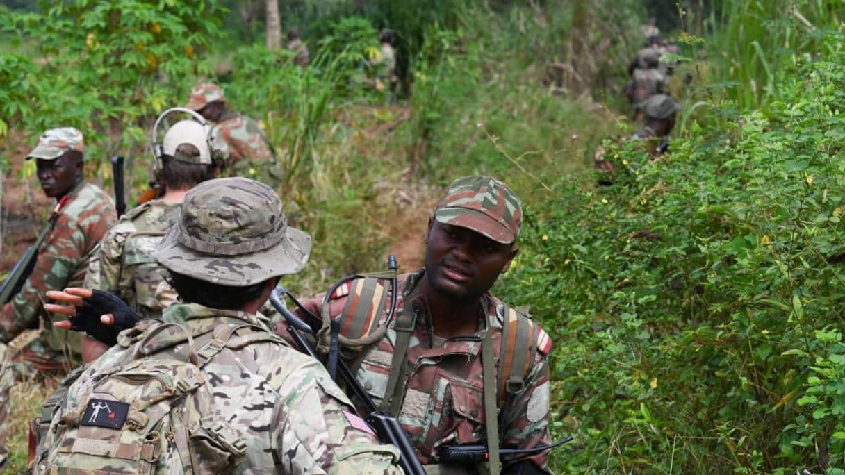 Des soldats américains forment l'armée béninoise.