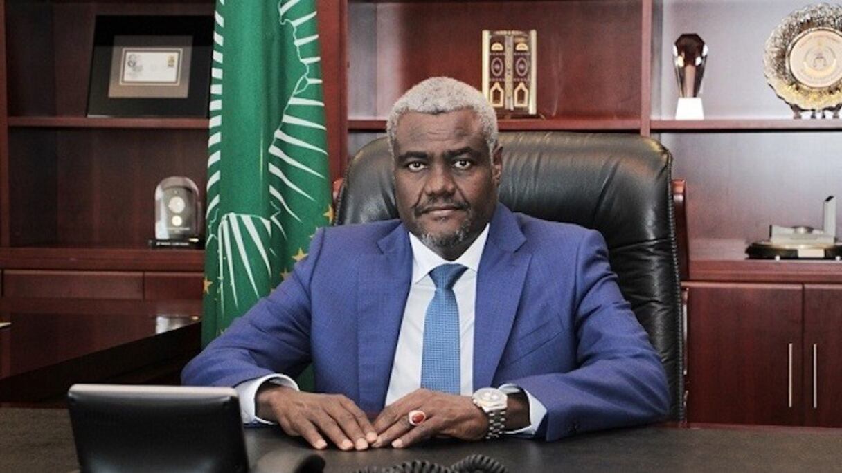 Moussa Faki Mahamat, président de la Commission de l'Union africaine.
