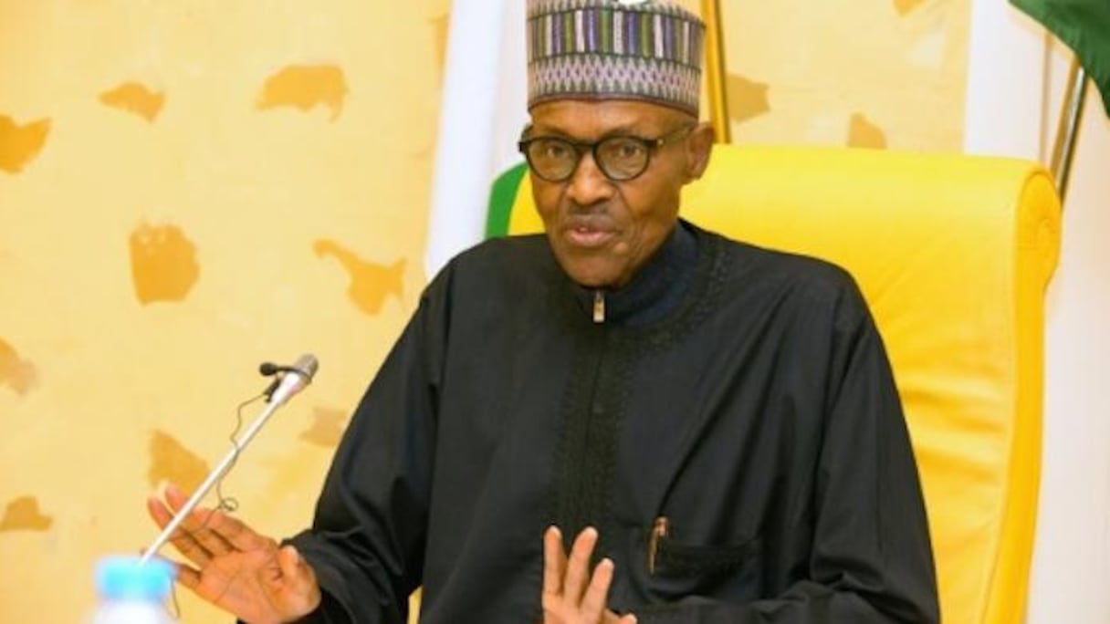Muhammadu Buhari, président du Nigeria.