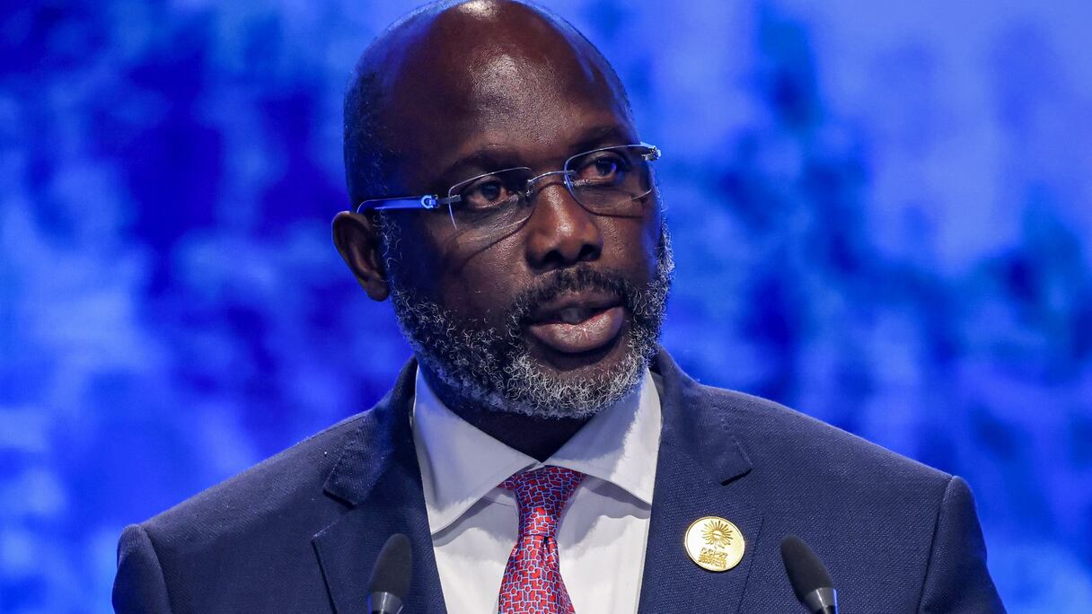 Le président de la République du Libéria, Dr George Weah