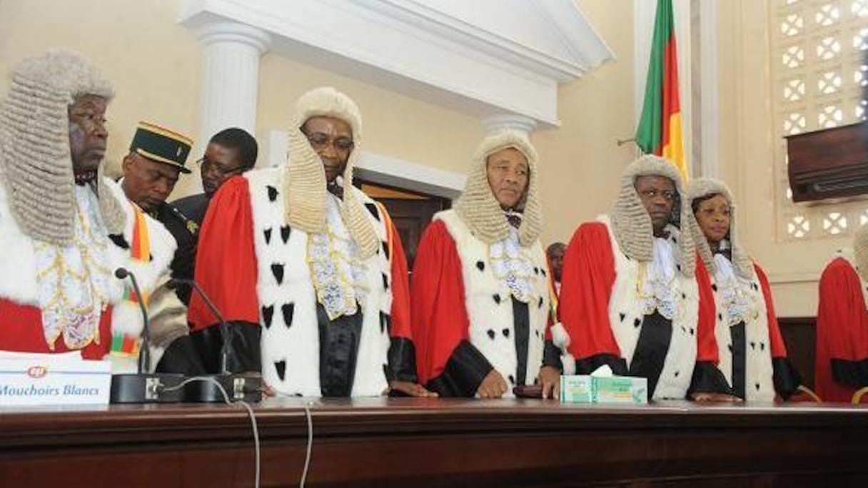 Les magistrats du Tribunal criminel spécial du Cameroun.
