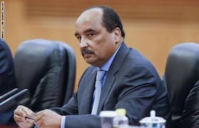 Mohamed ould Abdelaziz, président de la Mauritanie.