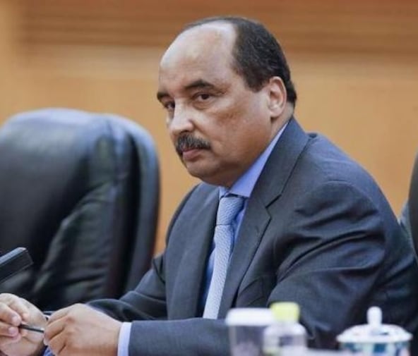 Mohamed ould Abdelaziz, président de la Mauritanie.