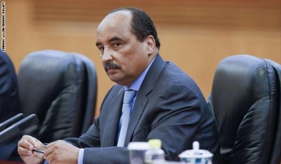 Mohamed ould Abdelaziz, président de la Mauritanie.