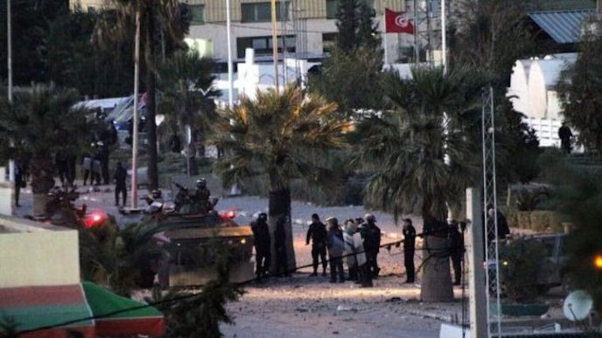 Manifestations à Sbeitla (Tunisie)