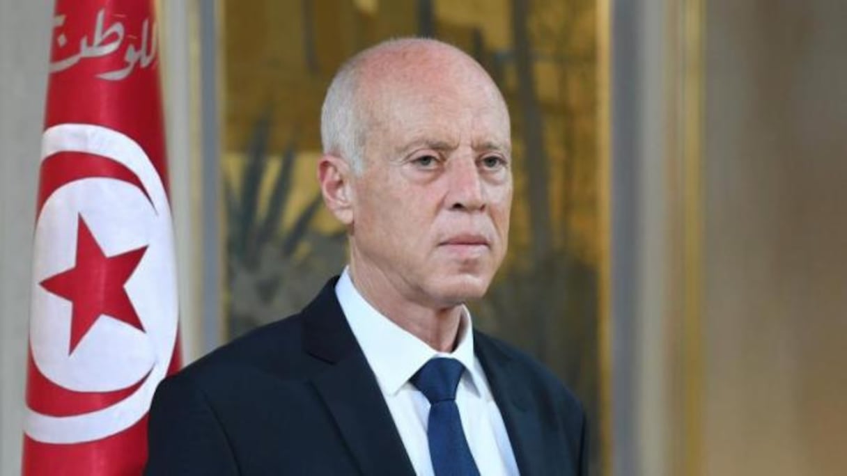 Le président tunisien Kaïs Saïed.