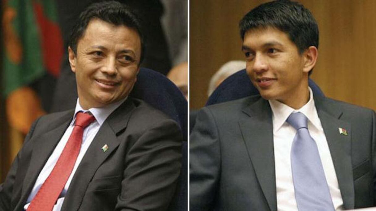 Andry Rajoelina et Marc Ravalomanana.