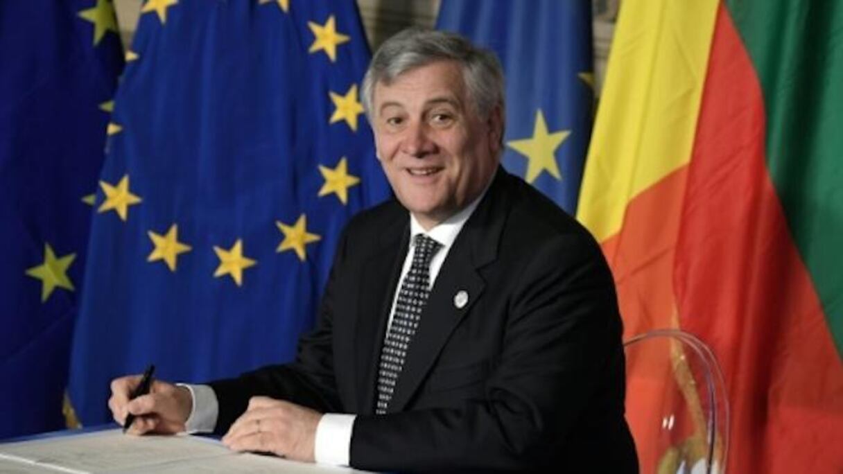 Le président du Parlement européen Antonio Tajani.