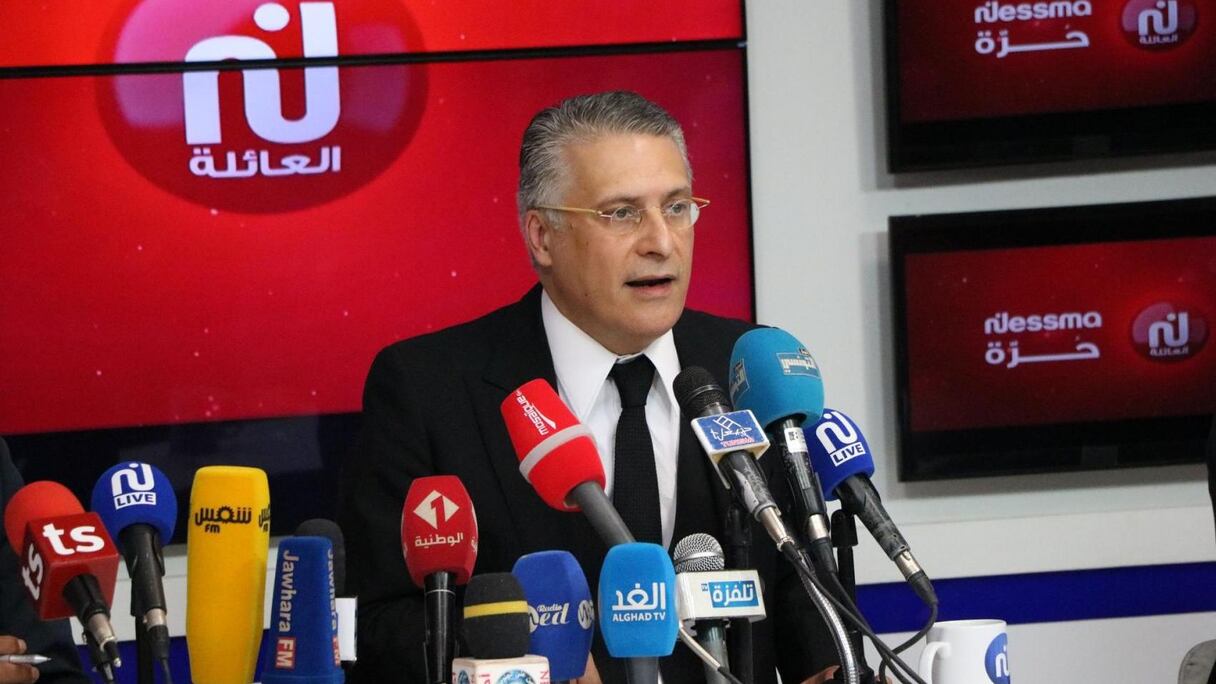 Nabil Karoui, candidat à le présidentielle tunisienne.