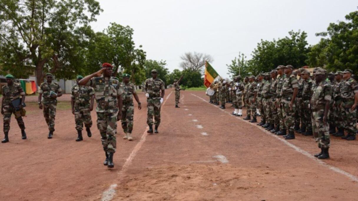 Une parade de l'armée malienne.