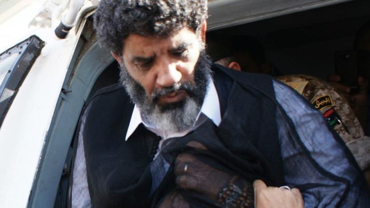 Sénoussi, l'ex-chef tout puissant des services spéciaux de Kadhafi.