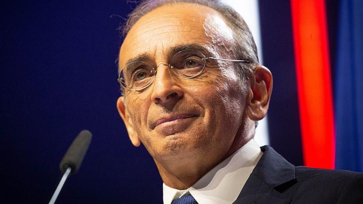 Le candidat d'extrême droite à la présidentielle française Eric Zemmour.