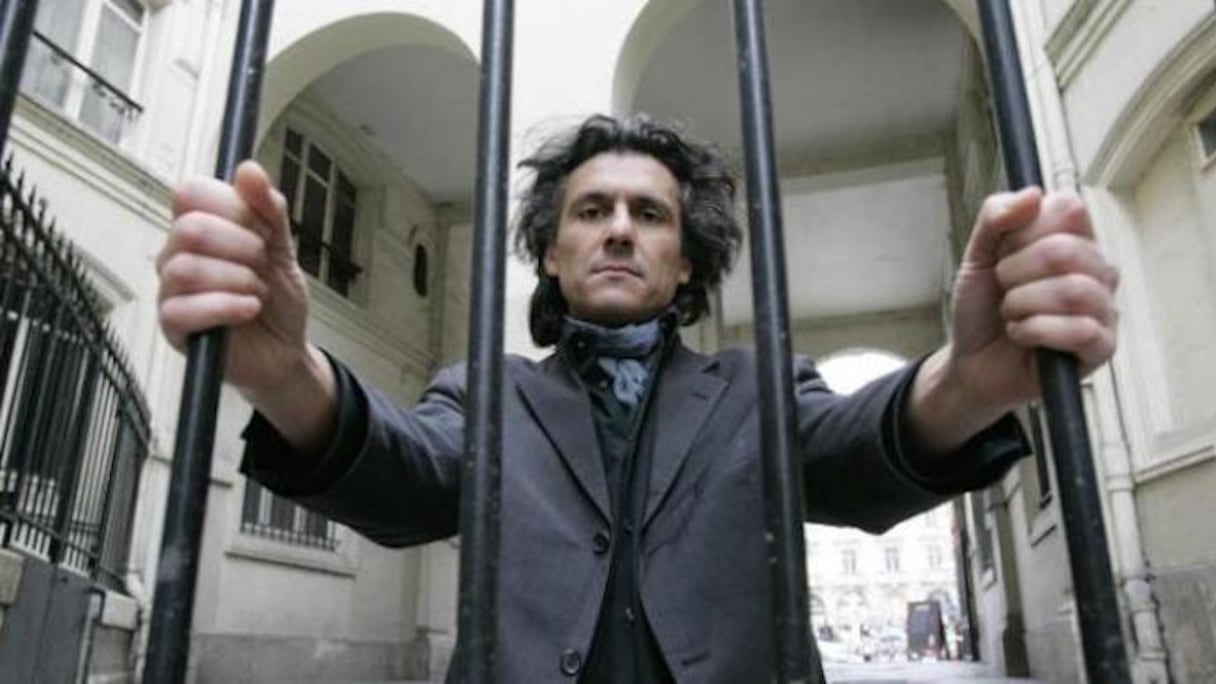 Rachid Nekkaz, opposant politique détenu à la prison de Koléa.