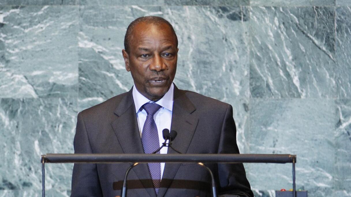 Alpha Condé, président de l'Union africaine.