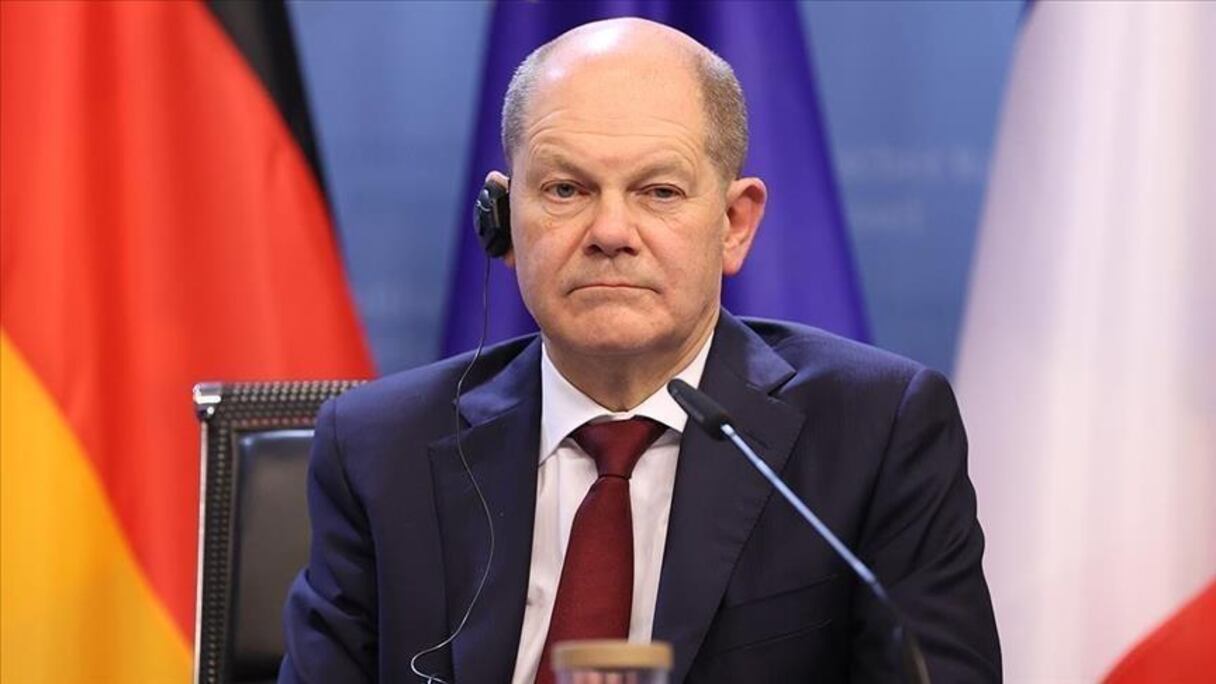Le chancelier allemand, Olaf Scholz.